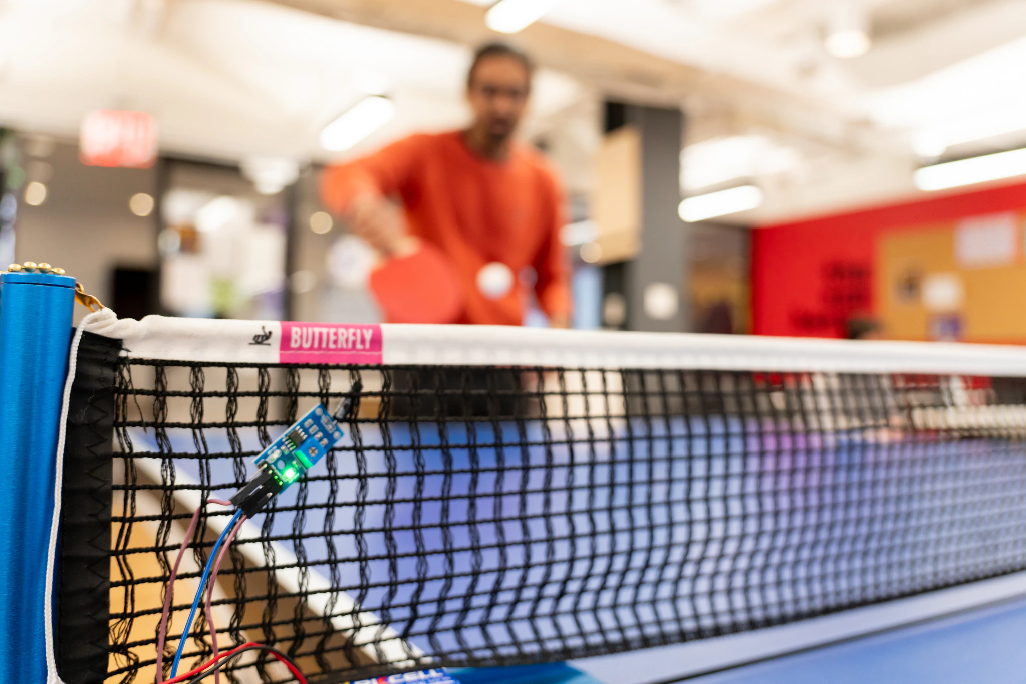 Ping Pong Table Monitor: What's the Play Pattern of ITP Floor?