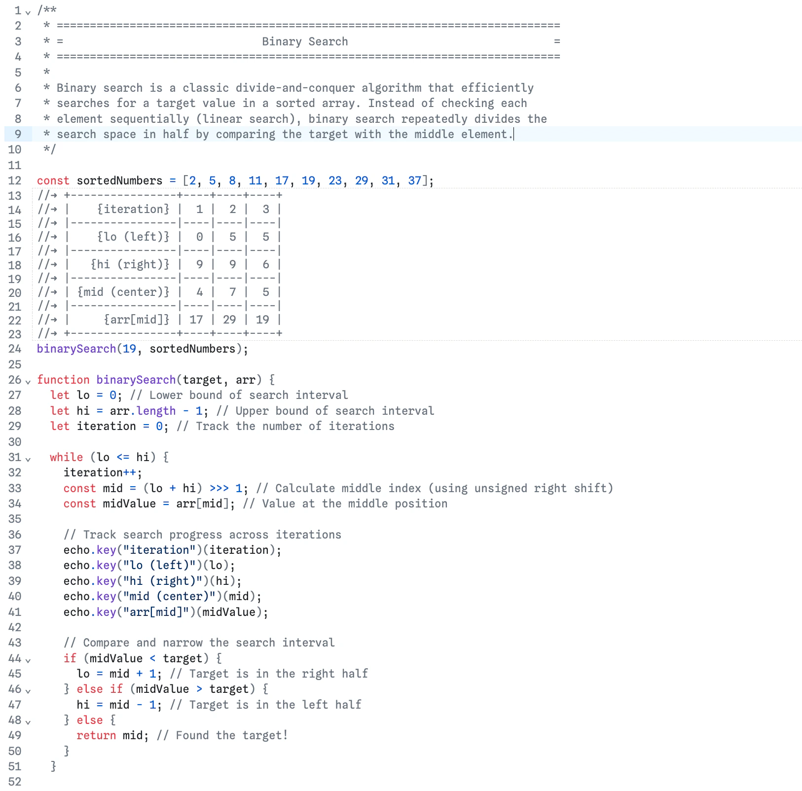 Binary Search